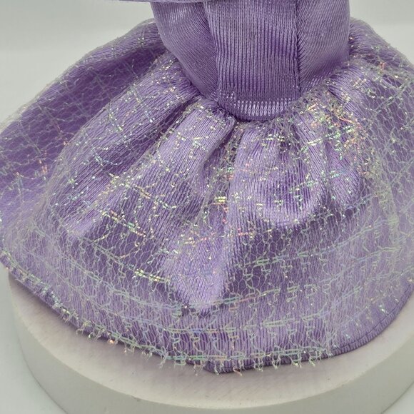 Vintage 1992 Mattel Barbie Skipper Trendy Teen Fashion Purple Dress - Picture 2 of 6